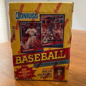 DONRUSS 1991 series 1 Baseball Cards Unopened